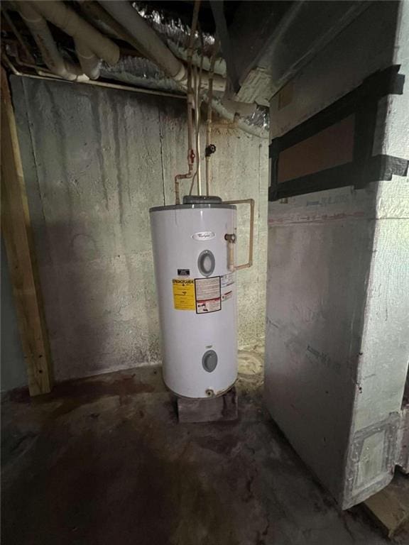 utilities featuring water heater