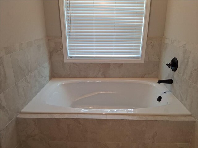 2647 Old Snapping Shoals Rd, Mcdonough, GA 30252 - bathroom featuring plenty of natural light and a garden tub