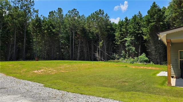 2647 Old Snapping Shoals Rd, Mcdonough, GA 30252 - view of green lawn featuring a view of trees