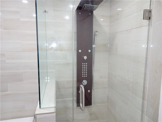 full bath featuring a stall shower