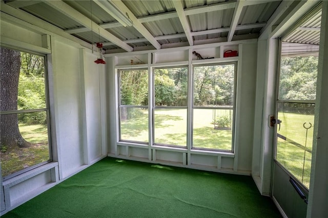 67 Dixie Park Rd, Rome, GA 30165 - unfurnished sunroom featuring healthy amount of natural light
