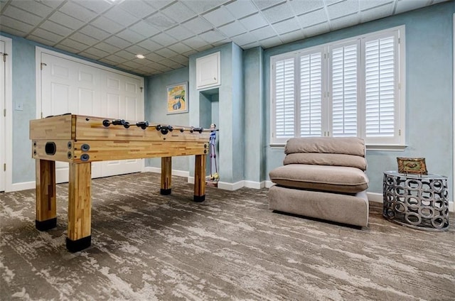 5318 Brooke Farm Dr, Dunwoody, GA 30338 - game room with baseboards