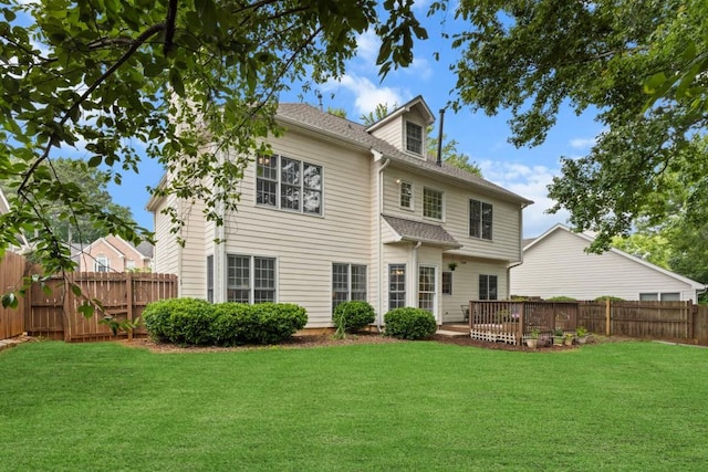 3242 Monarch Pine Dr, Peachtree Corners, GA 30071 - rear view of house with a wooden deck