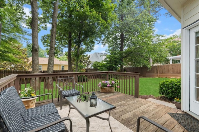 3242 Monarch Pine Dr, Peachtree Corners, GA 30071 - view of wooden deck