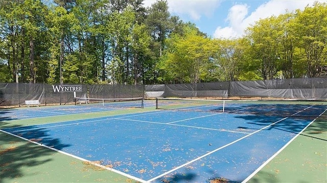 3242 Monarch Pine Dr, Peachtree Corners, GA 30071 - view of tennis court