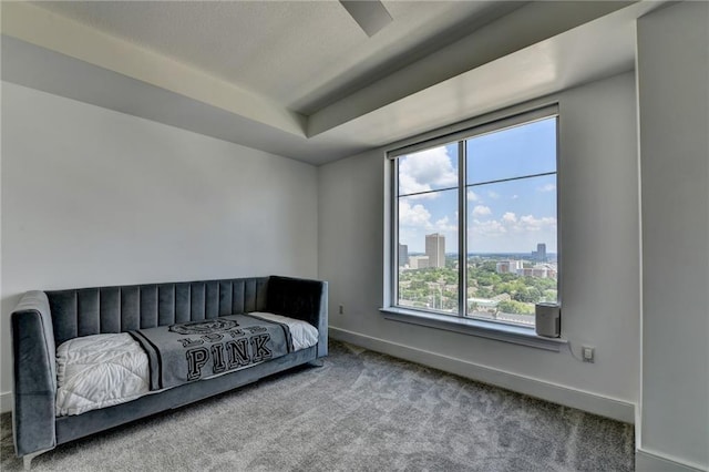 285 Centennial Olympic Park Dr NW Unit 1905, Atlanta, GA 30339 - carpeted bedroom with multiple windows and a view of city