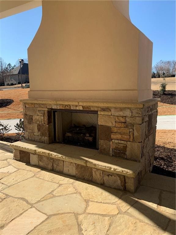 exterior space featuring stucco siding