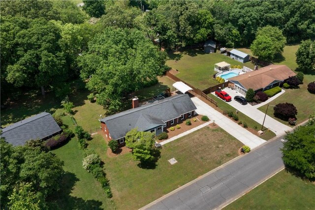 aerial view