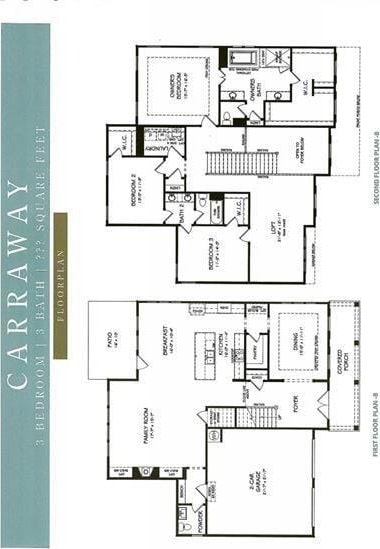 5424 Gallagher Ct, Powder Springs, GA 30127 - property floor plan