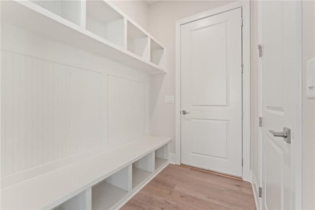 1025 Liberty Springs Dr, Woodstock, GA 30188 - mudroom with light wood-style floors