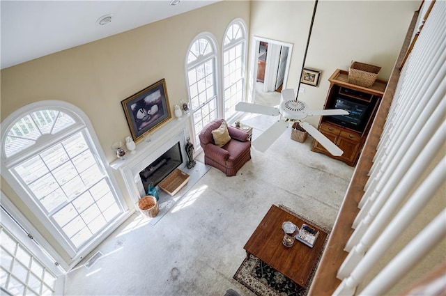 view of living room