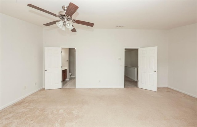 5260 Sherwood Way, Cumming, GA 30040 - unfurnished bedroom featuring light carpet, baseboards, and ensuite bathroom