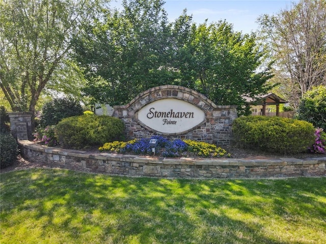5260 Sherwood Way, Cumming, GA 30040 - community / neighborhood sign with a yard