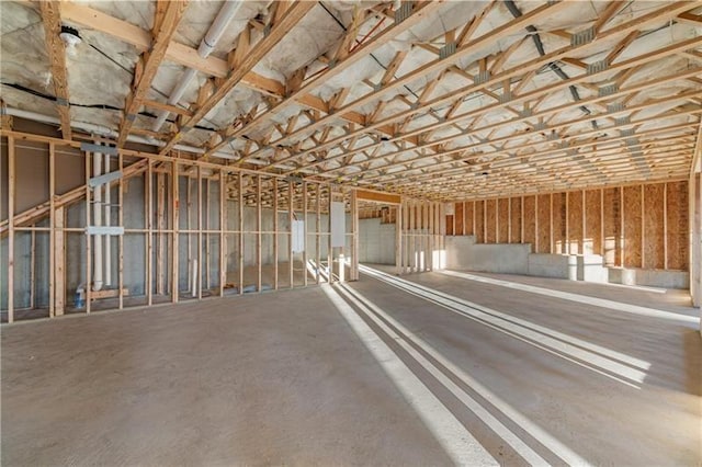 231 Laurel Vista Dr, Canton, GA 30114 - miscellaneous room featuring concrete floors