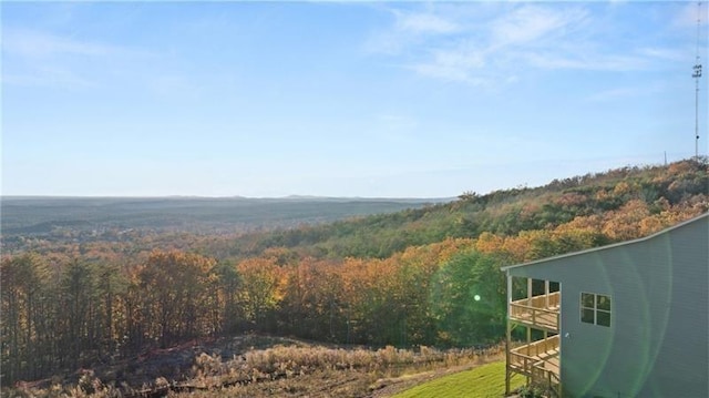 231 Laurel Vista Dr, Canton, GA 30114 - view of yard featuring a view of trees and a balcony