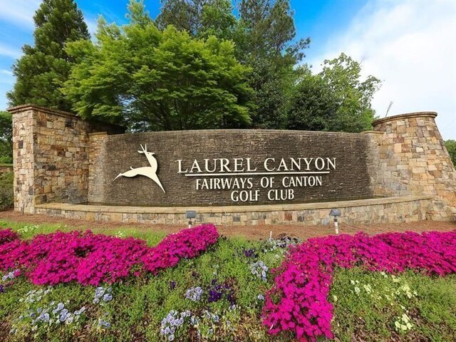 231 Laurel Vista Dr, Canton, GA 30114 - view of community sign