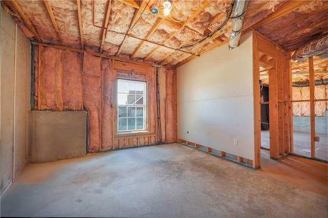 misc room featuring concrete flooring