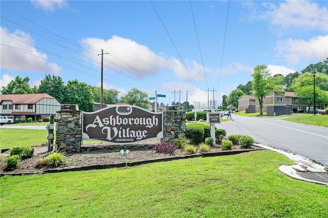 1810 Ashborough Rd SE Unit G, Marietta, GA 30067 - community sign with a lawn
