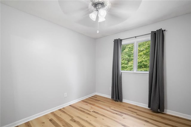 1810 Ashborough Rd SE Unit G, Marietta, GA 30067 - unfurnished room with light wood-style floors and ceiling fan