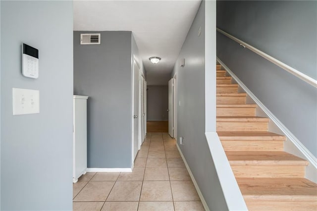 1810 Ashborough Rd SE Unit G, Marietta, GA 30067 - stairway featuring tile patterned flooring and baseboards