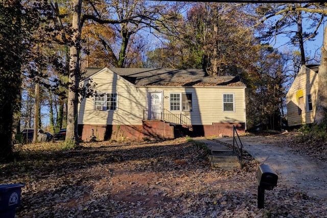 view of front of house