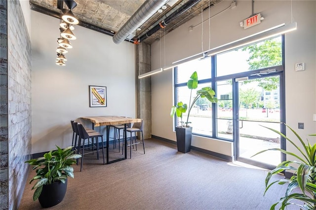 view of community lobby