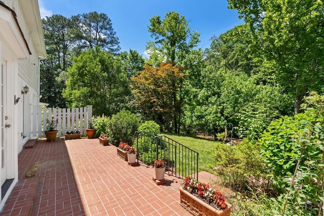 view of patio / terrace