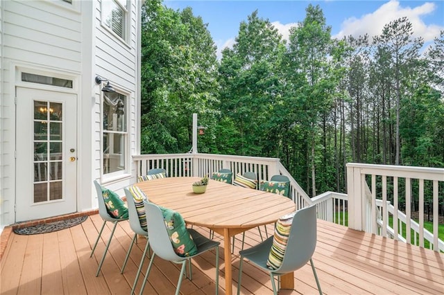 6219 Creekstone Path, Cumming, GA 30041 - deck featuring outdoor dining area