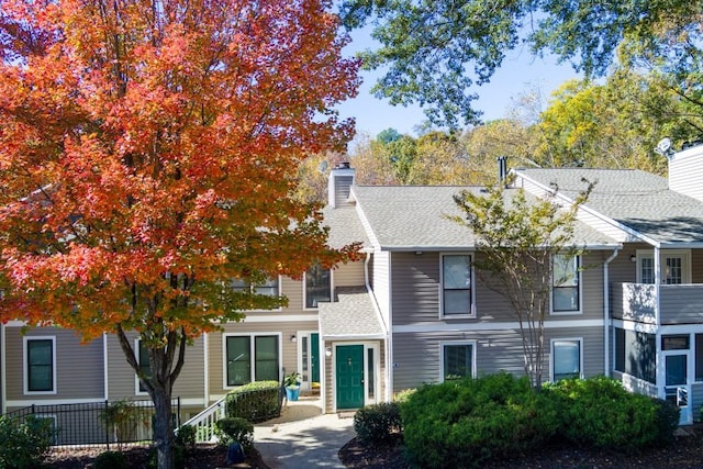 view of townhome / multi-family property