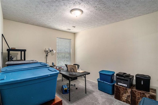 855 Lakeside Cir, Covington, GA 30016 - carpeted office space with a textured ceiling and baseboards