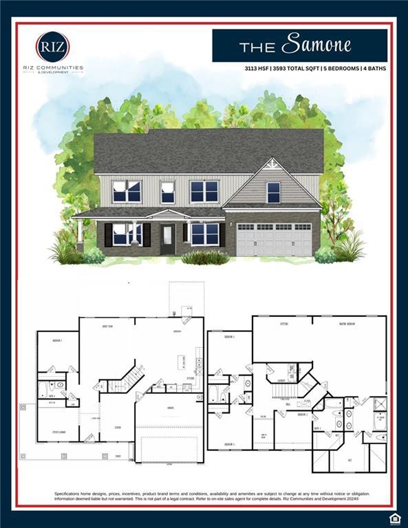 183 Silvercrest Dr, Acworth, GA 30101 - room layout