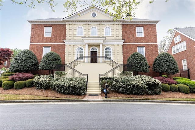 3022 Loridan Way SE, Atlanta, GA 30339 - colonial house with stairway and brick siding