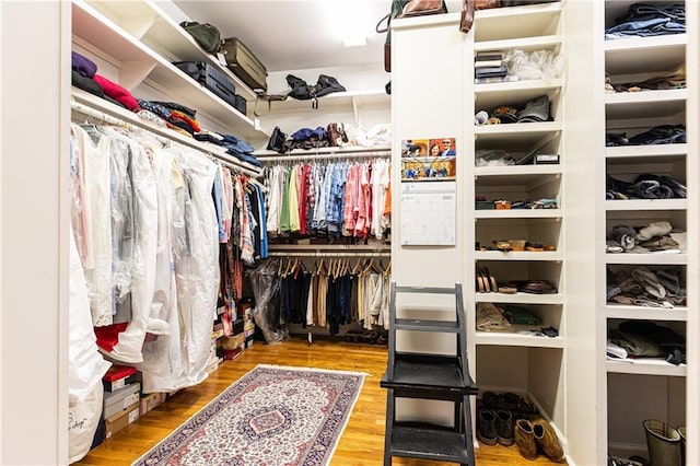 3022 Loridan Way SE, Atlanta, GA 30339 - walk in closet with wood finished floors