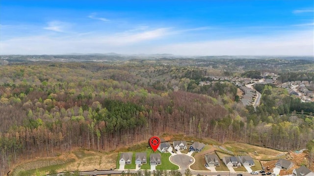 475 Azalea Xing, Dallas, GA 30132 - view of property location with a forest
