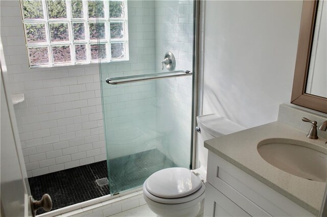 1191 Hampton Way NE, Atlanta, GA 30324 - bathroom with a stall shower and vanity
