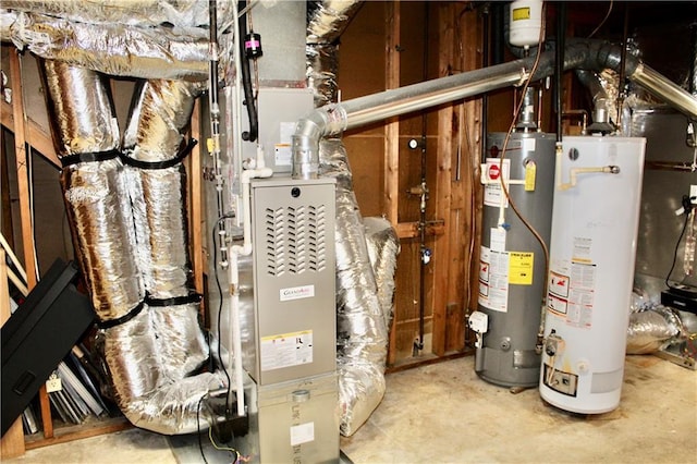 1191 Hampton Way NE, Atlanta, GA 30324 - utility room featuring water heater
