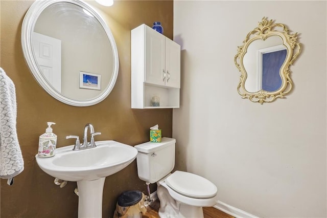 bathroom with toilet