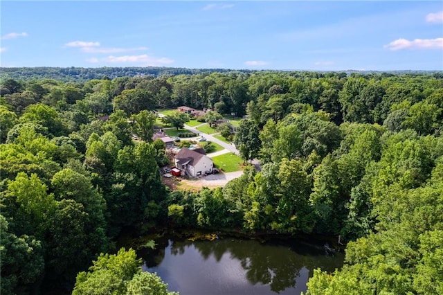 144 Bobs Dr SW, Mableton, GA 30126 - birds eye view of property featuring a view of trees and a water view