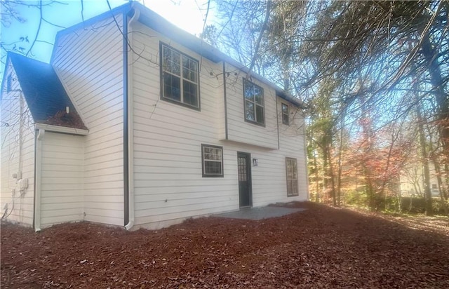 view of rear view of property