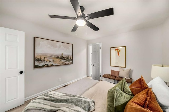 1282 Westridge Rd SW, Atlanta, GA 30311 - bedroom featuring baseboards and ceiling fan