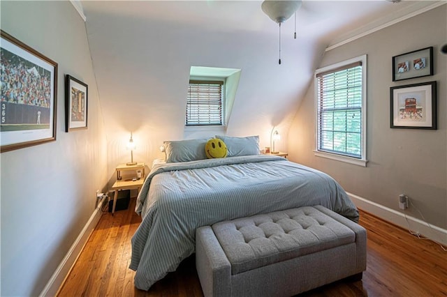 1171 Goodwin Rd NE, Atlanta, GA 30324 - bedroom featuring wood finished floors and crown molding