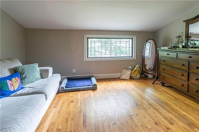 1171 Goodwin Rd NE, Atlanta, GA 30324 - sitting room featuring light wood-type flooring and baseboards