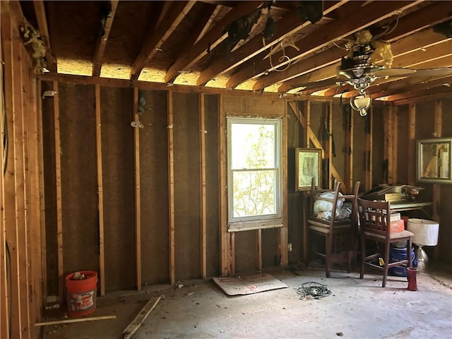 838 Old Allatoona Rd SE, Cartersville, GA 30121 - misc room with a ceiling fan