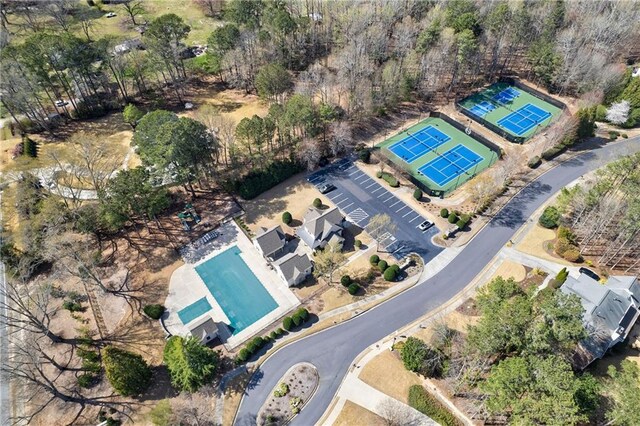 aerial view