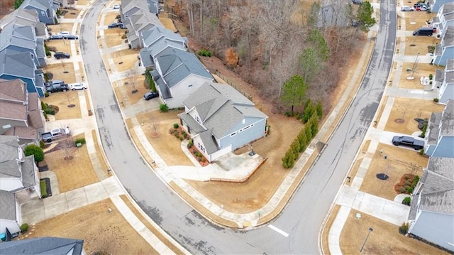 bird's eye view featuring a residential view