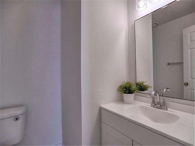 750 Whitehall Way, Roswell, GA 30076 - bathroom featuring vanity and toilet