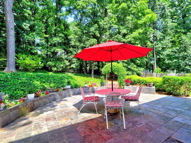 750 Whitehall Way, Roswell, GA 30076 - view of patio with outdoor dining space