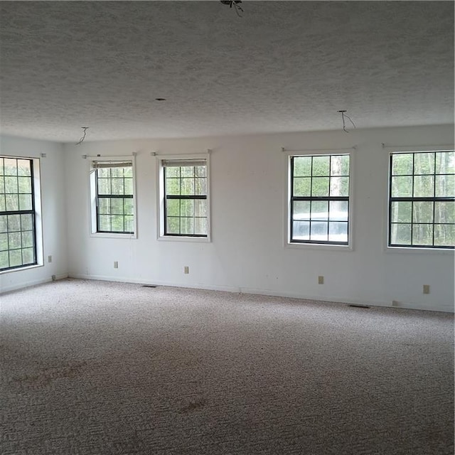 7203 Murphy Hwy, Mineral Bluff, GA 30559 - empty room with carpet floors, a textured ceiling, and baseboards