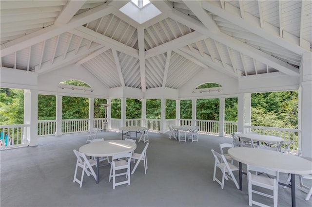1485 Rolling Links Dr, Alpharetta, GA 30004 - sunroom / solarium featuring outdoor dining area and healthy amount of natural light