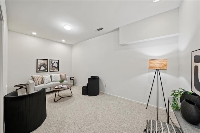 1344 Fernwood Cir NE, Brookhaven, GA 30319 - living area with carpet flooring and recessed lighting